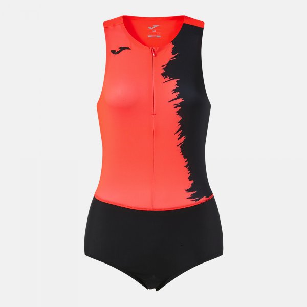 CITY III BODYSUIT FLUOR CORAL BLACK CORAL FLÚOR-NEGRO