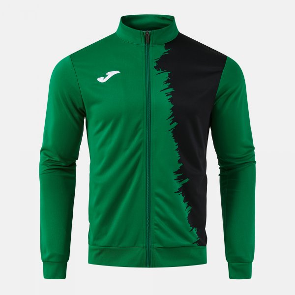 CITY III FULL ZIP SWEATSHIRT GREEN BLACK GREEEN-BLACK