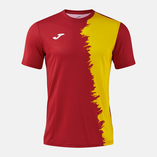 CITY III SHORT SLEEVE T-SHIRT RED YELLOW RED-YELLOW