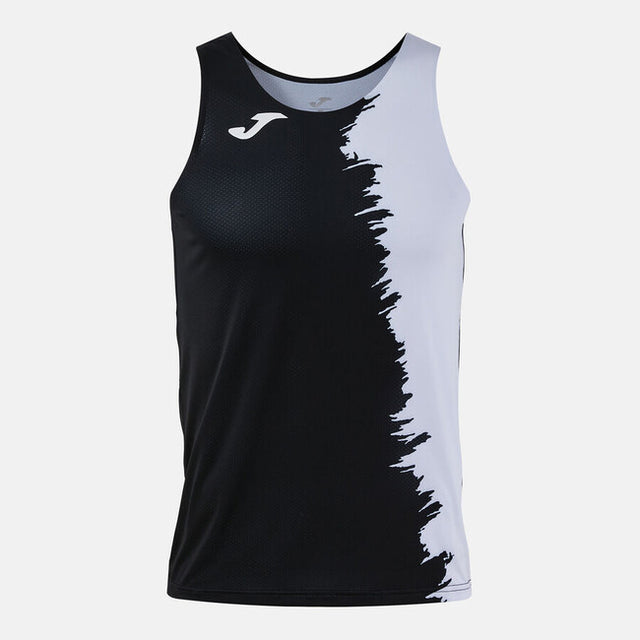Majica CITY III TANK TOP temno mornarsko modra - črno bela