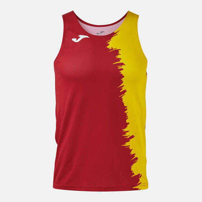 CITY III TANK TOP RED YELLOW RED-YELLOW