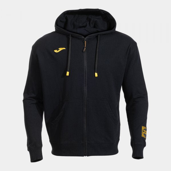 COMBAT ZIP-UP HOODIE BLACK BLACK