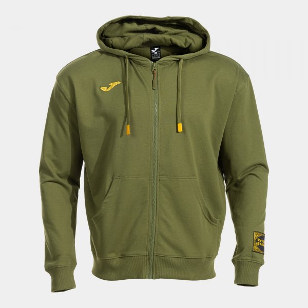 COMBAT ZIP-UP HOODIE GREEN GREEN