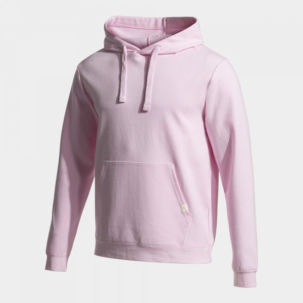 Zgornji del s kapuco COMBI HOODIE roza