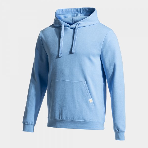 Zgornji del s kapuco COMBI HOODIE svetlo modra