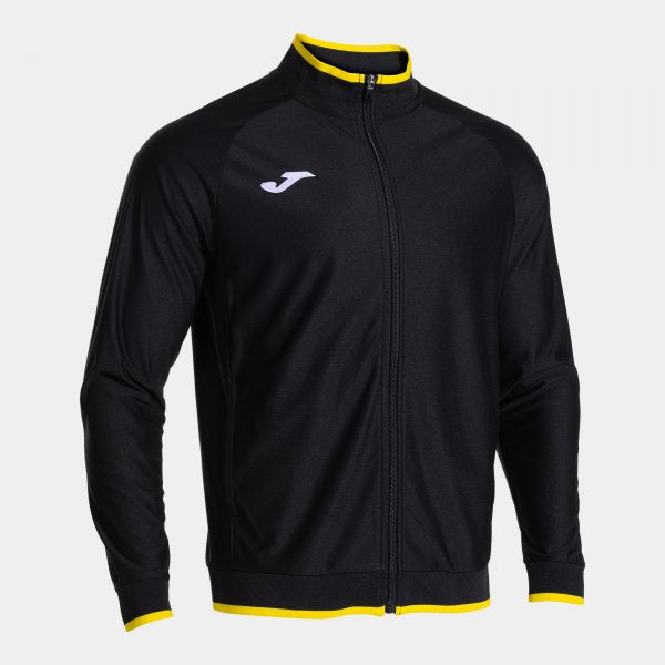 Zgornji del z zadrgo COMBI PREMIUM FULL ZIP SWEATSHIRT črno rumena