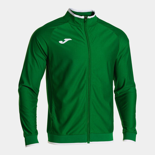 Zgornji del z zadrgo COMBI PREMIUM FULL ZIP SWEATSHIRT zelena črna