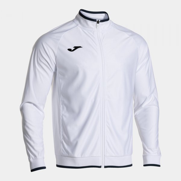 Zgornji del z zadrgo COMBI PREMIUM FULL ZIP SWEATSHIRT bela mornarsko modra