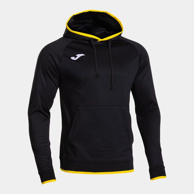 Zgornji del s kapuco COMBI PREMIUM HOODIE črno rumena