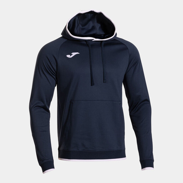 Zgornji del s kapuco COMBI PREMIUM HOODIE temno mornarsko modra-bela