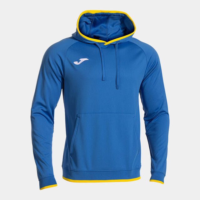 Zgornji del s kapuco COMBI PREMIUM HOODIE azurno rumena