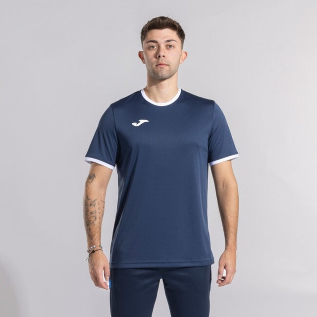 Dres / majica COMBI PREMIUM SHORT SLEEVE T-SHIRT mornarsko modra bela