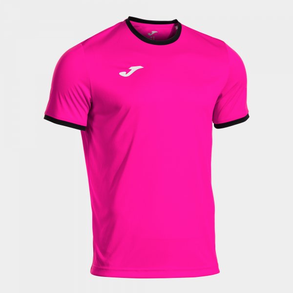 Dres / majica COMBI PREMIUM SHORT SLEEVE T-SHIRT fluo roza črna