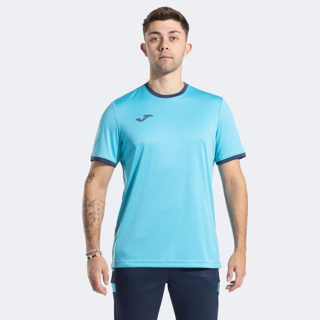 Dres / majica COMBI PREMIUM SHORT SLEEVE T-SHIRT fluo turkizna