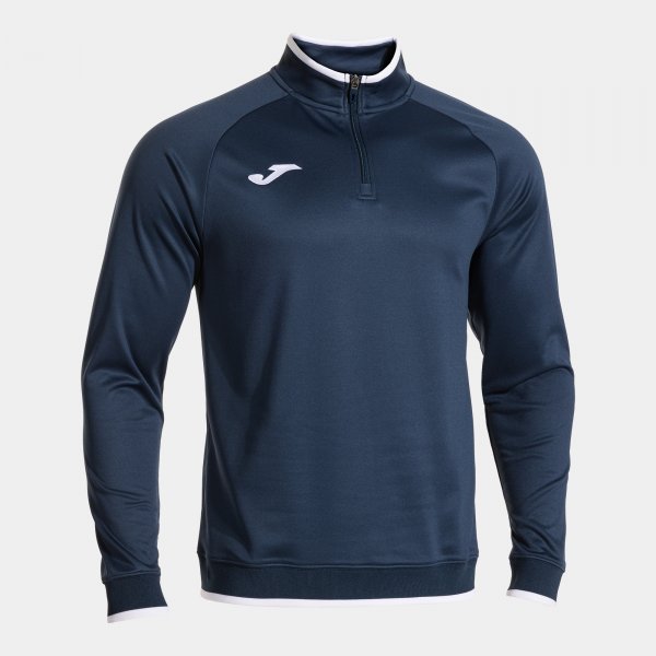 Zgornji del COMBI PREMIUM SWEATSHIRT mornarsko modra bela