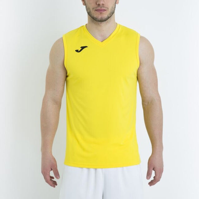 Športna spodnja majica SLEEVELESS BASIC T-SHIRT COMBI rumena