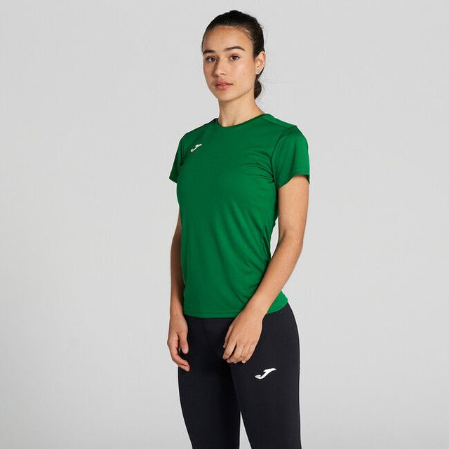 Ženske kratka majica COMBI WOMAN SHORT SLEEVE T-SHIRT zelena