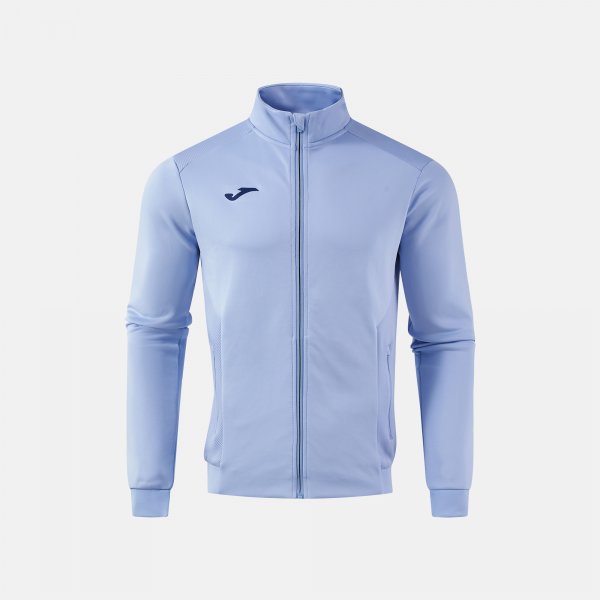 Zgornji del CONFORT V FULL ZIP SWEATSHIRT svetlo modra