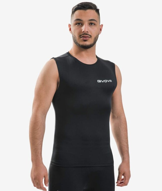 Dres CORPUS 1 CANOTTA INTIMA ELASTICA črna