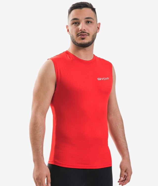 Dres CORPUS 1 CANOTTA INTIMA ELASTICA rdeča