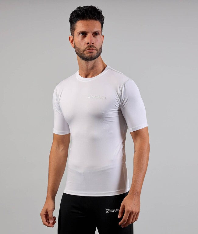 CORPUS 2 MAGLIA INTIMA  ELASTICA M/C BIANCO