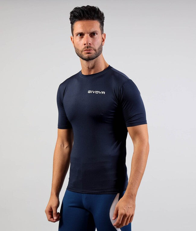 CORPUS 2 MAGLIA INTIMA  ELASTICA M/C BLU