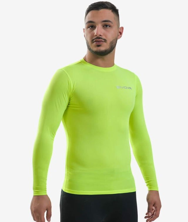 Dolga termo majica CORPUS 3 MAGLIA INTIMA ELASTICA M/L fluo rumena