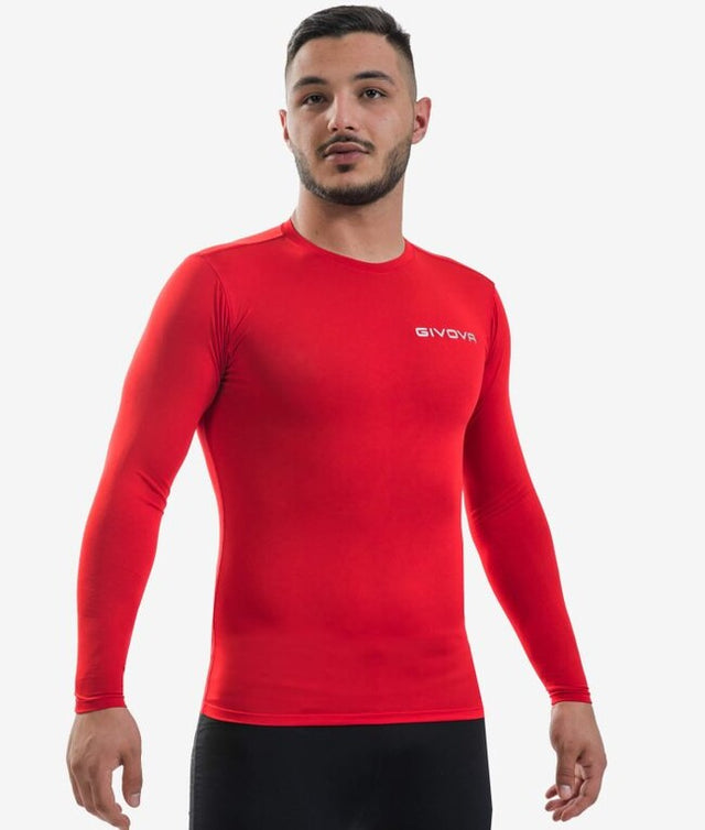 Dolga termo majica CORPUS 3 MAGLIA INTIMA ELASTICA M/L rdeča