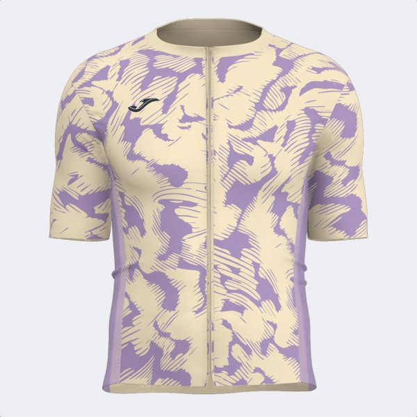 Polo majica CRONO CYCLING JERSEY BEIGE VIOLET BEIGE