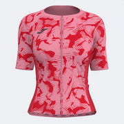 Ženske majica CRONO CYCLING JERSEY PINK RED PINK-RED