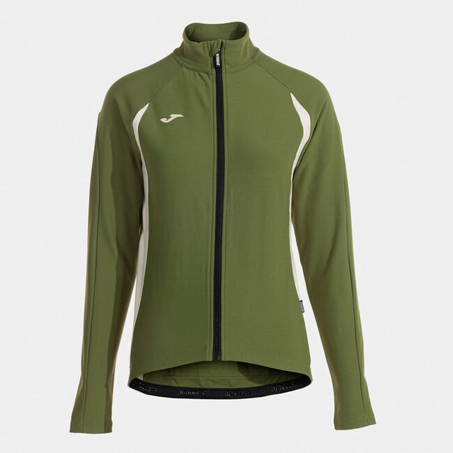 Zgornji del z zadrgo CRONO FULL ZIP SWEATSHIRT zelena