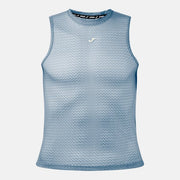 Polo majica CRONO SLEEVELESS SHIRT svetlo modra