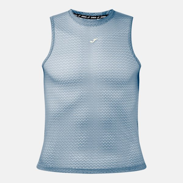 Polo majica CRONO SLEEVELESS SHIRT svetlo modra