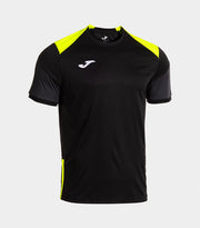 DANUBIO SHORT SLEEVE T-SHIRT BLACK FLUOR YELLOW NEGRO-AMARILLO FLUOR