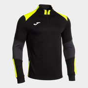 DANUBIO SWEATSHIRT BLACK FLUOR YELLOW NEGRO-AMARILLO FLUOR