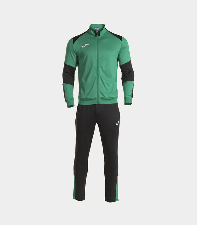 Komplet DANUBIO TRACKSUIT siva - zelena-antracitna