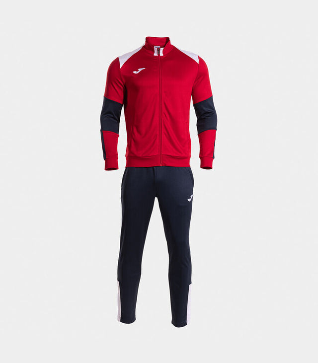 Komplet DANUBIO TRACKSUIT siva - rdeča mornarsko modra