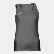T-SHIRT DIANA ANTHRACITE SLEEVELESS WOMAN GRIS MELANGE OSCURO