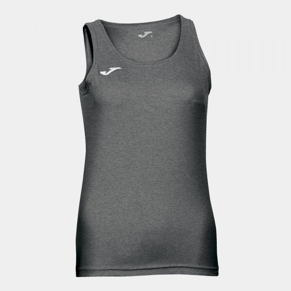T-SHIRT DIANA ANTHRACITE SLEEVELESS WOMAN GRIS MELANGE OSCURO