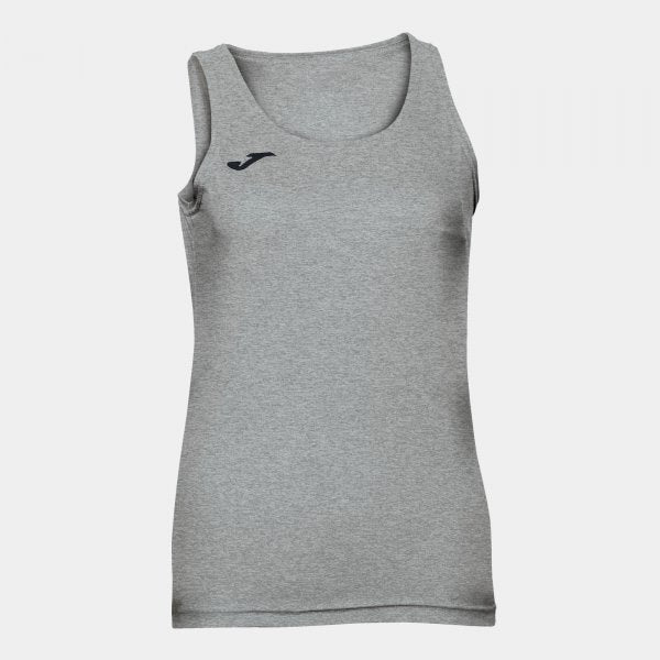 T-SHIRT DIANA GREY SLEEVELESS WOMAN GRIS MELANGE CLARO