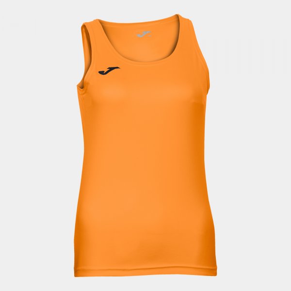 T-SHIRT DIANA ORANGE FLUOR SLEEVELESS WOMAN NARANJA FLUOR