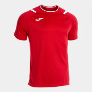 PERFORMANCE SHORT SLEEVE T-SHIRT RED WHITE RED-WHITE