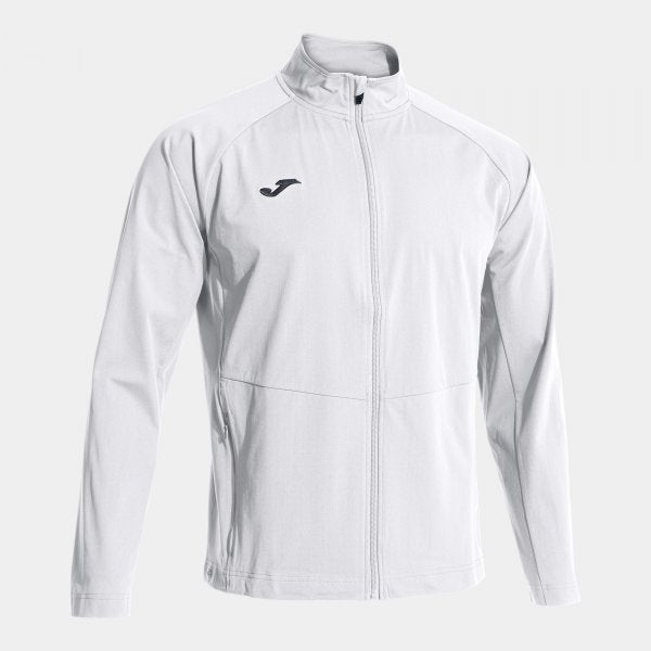Zgornji del z zadrgo DOHA II FULL ZIP SWEATSHIRT bela