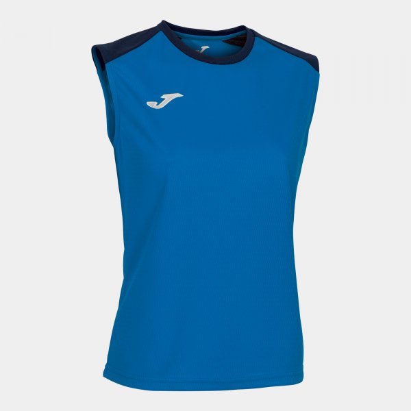 Ženski dres brez rokavov ECO CHAMPIONSHIP RECYCLED TANK TOP azurna mornarica