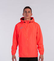 Dežna jakna RAINCOAT ELITE VIII fluorescentno koralna rdeča