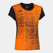 T-SHIRT ELITE VIII BLACK-ORANGE