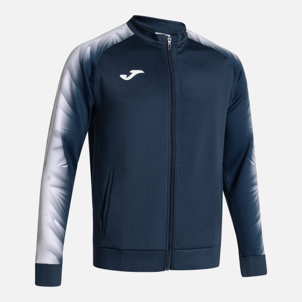Zgornji del z zadrgo ELITE XI FULL ZIP SWEATSHIRT mornarsko modra bela