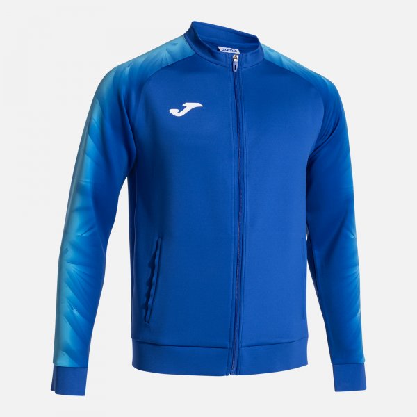 Zgornji del z zadrgo ELITE XI FULL ZIP SWEATSHIRT cian