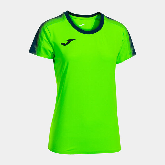 ELITE XI SHORT SLEEVE T-SHIRT FLUOR GREEN DARK NAVY FLUOR GREEN