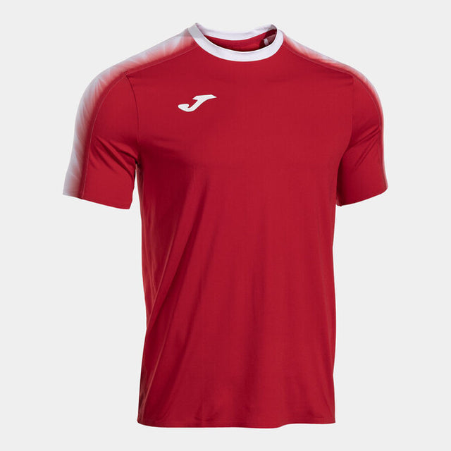 Tekaška majica ELITE XI SHORT SLEEVE T-SHIRT fluo rumena - rdeča bela